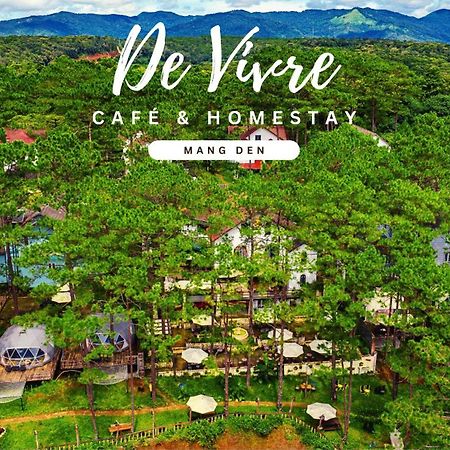 De Vivre Homestay Mang Den Kon Von Kla Kültér fotó
